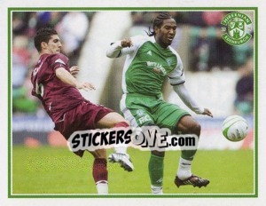 Figurina Hibernian - Scottish Premier League 2008-2009 - Panini