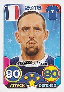 Figurina Franck Ribery - Top Stars - France 2016 - Tekma