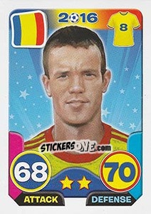 Sticker Mihai Pintilii - Top Stars - France 2016 n. 31 - Tekma