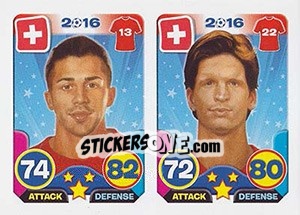 Sticker Ricardo Rodríguez - Top Stars - France 2016 - Tekma