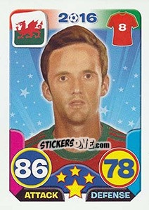 Sticker Andy King - Top Stars - France 2016 n. 83 - Tekma