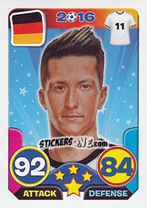 Sticker Marco Reus - Top Stars - France 2016 n. 94 - Tekma