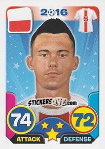 Sticker Krzysztof Maczynski - Top Stars - France 2016 - Tekma