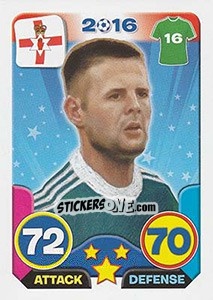 Figurina Oliver Norwood - Top Stars - France 2016 - Tekma