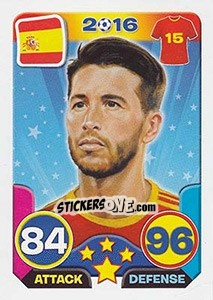 Cromo Sergio Ramos