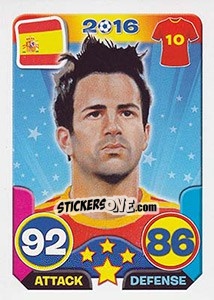 Sticker Cesc Fàbregas - Top Stars - France 2016 n. 146 - Tekma