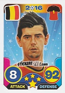 Sticker Thibaut Courois - Top Stars - France 2016 n. 171 - Tekma