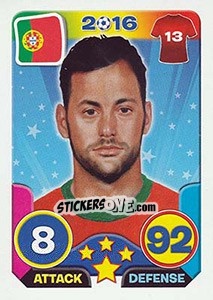 Sticker Beto - Top Stars - France 2016 n. 222 - Tekma