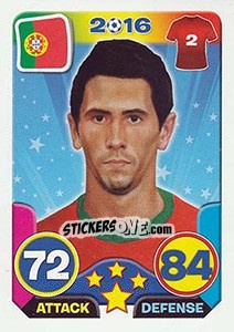 Sticker Paulo Oliveira - Top Stars - France 2016 n. 225 - Tekma