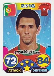 Sticker Paulo Oliveira - Top Stars - France 2016 - Tekma