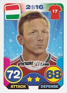 Sticker László Kleinheisler - Top Stars - France 2016 n. 238 - Tekma