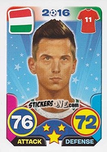 Sticker Krisztián Németh - Top Stars - France 2016 n. 240 - Tekma
