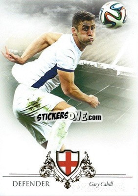 Sticker Gary Cahill - World Football UNIQUE 2016 n. 7 - Futera