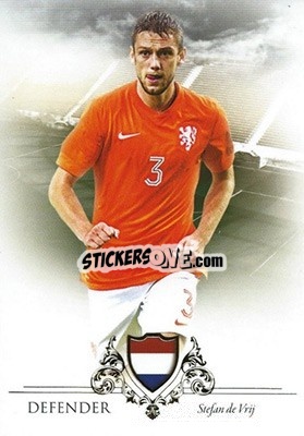 Sticker Stefan de Vrij - World Football UNIQUE 2016 n. 10 - Futera