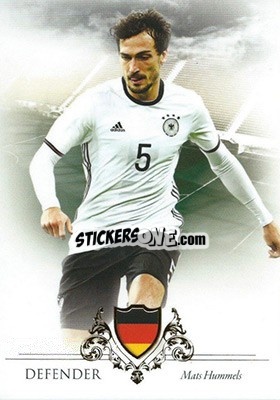 Sticker Mats Hummels - World Football UNIQUE 2016 - Futera