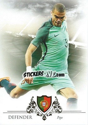 Sticker Pepe - World Football UNIQUE 2016 - Futera