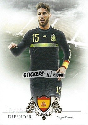 Sticker Sergio Ramos - World Football UNIQUE 2016 n. 24 - Futera