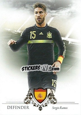 Sticker Sergio Ramos - World Football UNIQUE 2016 - Futera