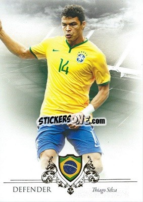 Sticker Thiago Silva - World Football UNIQUE 2016 n. 26 - Futera