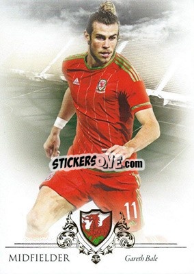 Sticker Gareth Bale - World Football UNIQUE 2016 - Futera