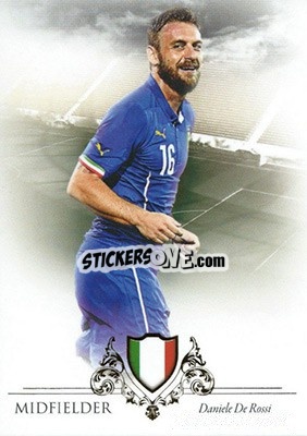 Figurina Daniele De Rossi - World Football UNIQUE 2016 - Futera