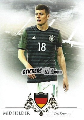 Sticker Toni Kroos - World Football UNIQUE 2016 n. 44 - Futera