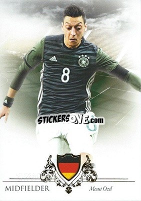 Sticker Mesut Ozil - World Football UNIQUE 2016 n. 48 - Futera