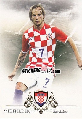 Sticker Ivan Rakitic - World Football UNIQUE 2016 - Futera