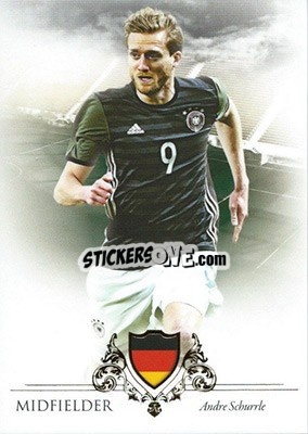 Sticker Andre Schurrle - World Football UNIQUE 2016 n. 54 - Futera