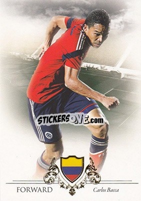 Sticker Carlos Bacca - World Football UNIQUE 2016 n. 62 - Futera