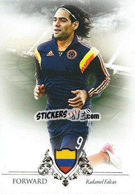 Sticker Radamel Falcao - World Football UNIQUE 2016 - Futera