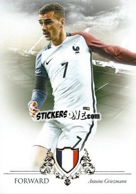 Sticker Antoine Griezmann - World Football UNIQUE 2016 n. 70 - Futera
