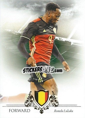 Sticker Romelu Lukaku - World Football UNIQUE 2016 - Futera