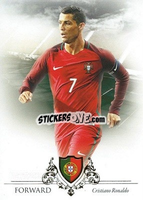 Sticker Cristiano Ronaldo - World Football UNIQUE 2016 n. 85 - Futera