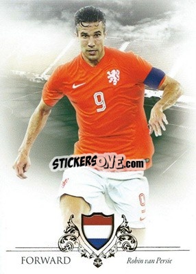 Sticker Robin van Persie - World Football UNIQUE 2016 n. 90 - Futera