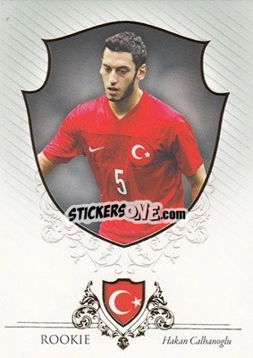 Sticker Hakan Calhanoglu - World Football UNIQUE 2016 - Futera