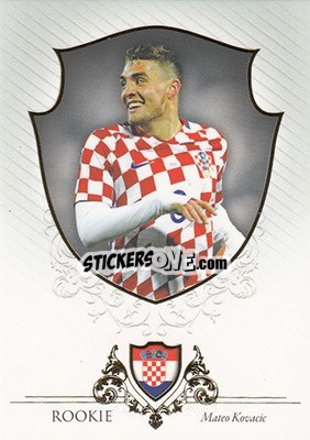 Sticker Mateo Kovacic - World Football UNIQUE 2016 n. 93 - Futera