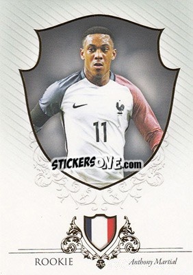 Sticker Anthony Martial - World Football UNIQUE 2016 - Futera