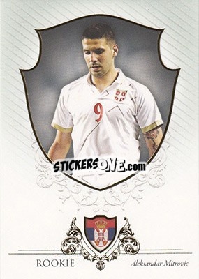 Sticker Aleksandar Mitrovic - World Football UNIQUE 2016 n. 95 - Futera