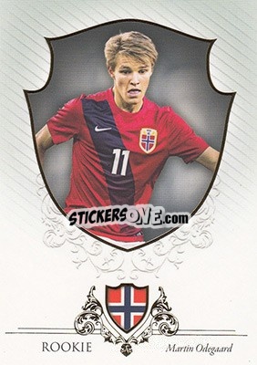 Sticker Martin Odegaard - World Football UNIQUE 2016 - Futera