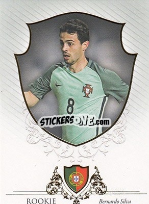 Sticker Bernardo Silva - World Football UNIQUE 2016 n. 99 - Futera