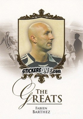 Sticker Fabien Barthez - World Football UNIQUE 2016 - Futera