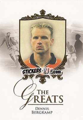 Sticker Dennis Bergkamp - World Football UNIQUE 2016 - Futera