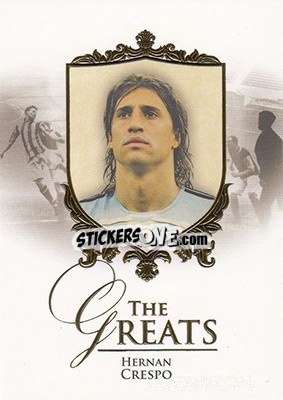 Sticker Hernan Crespo - World Football UNIQUE 2016 - Futera