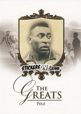 Sticker Pele - World Football UNIQUE 2016 n. 112 - Futera
