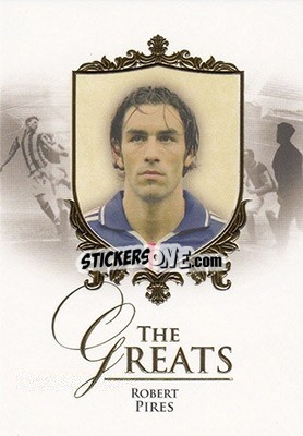 Sticker Robert Pires - World Football UNIQUE 2016 - Futera