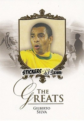 Sticker Gilberto Silva - World Football UNIQUE 2016 - Futera