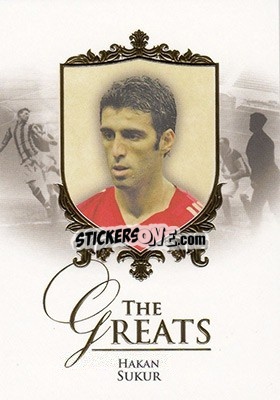 Sticker Hakan Sukur - World Football UNIQUE 2016 - Futera