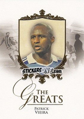 Sticker Patrick Vieira - World Football UNIQUE 2016 - Futera