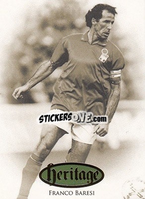 Sticker Franco Baresi - World Football UNIQUE 2016 - Futera